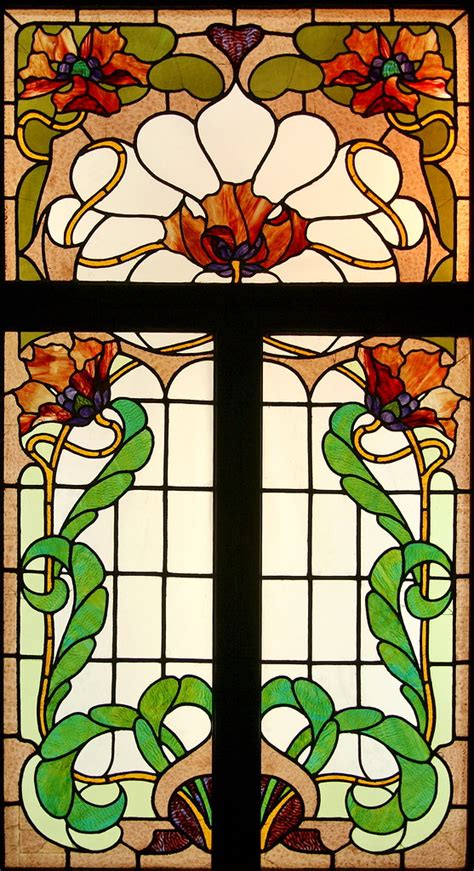 Stained glass by Róth Miksa | Art Nouveau stained glass wind… | Flickr