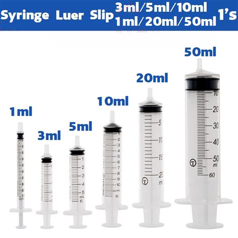 Disposable Syringe(no needle) 5ml and 50ml