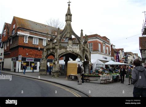 Salisbury centre of city Stock Photo - Alamy