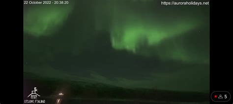 Lights are out right now, check out our Youtube live stream Lady Aurora ...