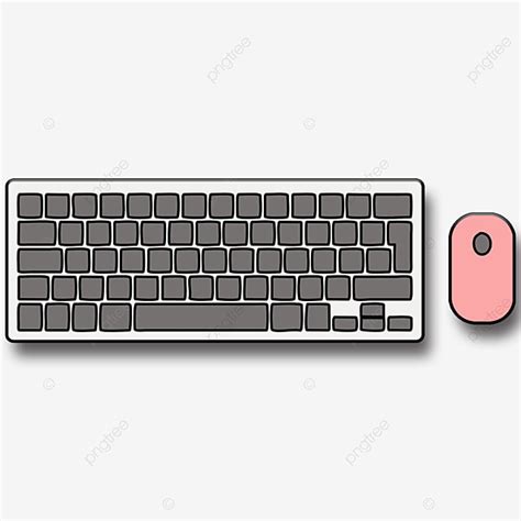 Keyboard And Mouse PNG Picture, Keyboard And Mouse Creative Fig ...