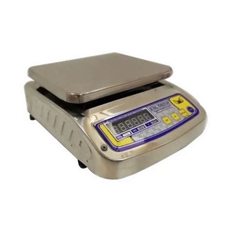 B M Group Stainless Steel SS Digital Table Top Weighing Scale at best ...