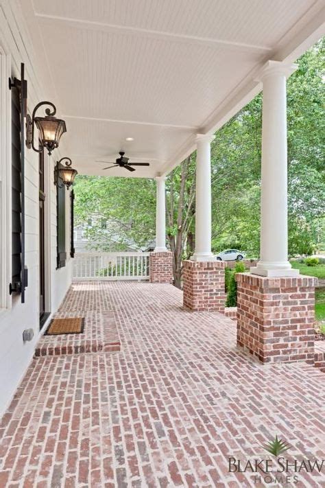 brick columns porch - Google Search in 2020 | House exterior, Cottage exterior, Brick porch