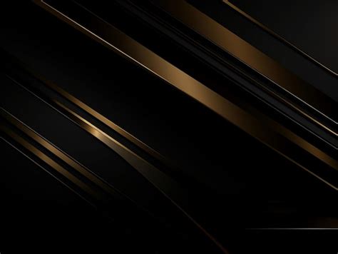 Premium AI Image | Black and gold background with a gold pattern