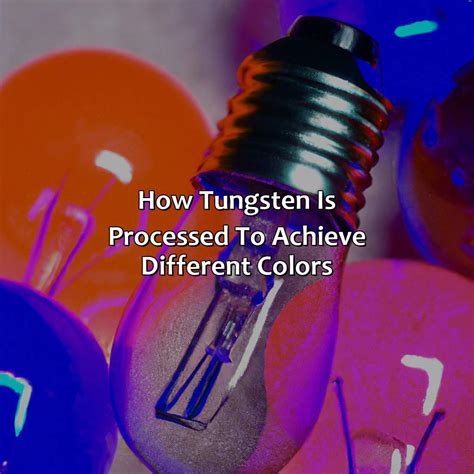 What Color Is Tungsten - colorscombo.com