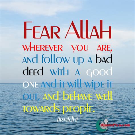 Fear Allah Quotes. QuotesGram