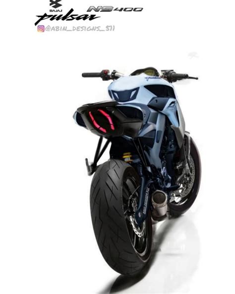 Bajaj Pulsar NS400 Rear End Rendered, Better than KTM 390 Duke?