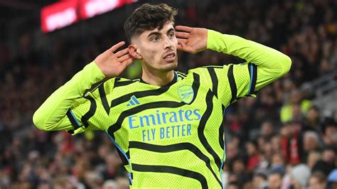 Rare Havertz goal sends Arsenal to the top of the Premier League - Just ...