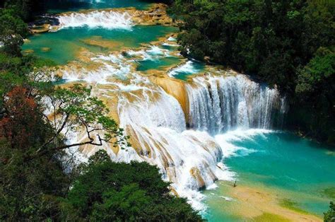 ¿Se están secando Las Cascadas de Agua Azul en Chiapas? - Entorno Turístico