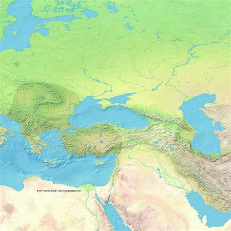 Diachronic map of migrations during Classical Antiquity 250 BC – 250 AD ...