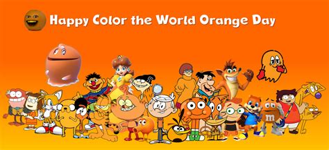 Happy Color The World Orange Day! by PeytonAuz1999 on DeviantArt