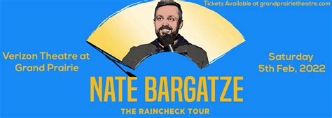 Nate Bargatze Tickets | 5th February | Texas Trust CU Theatre