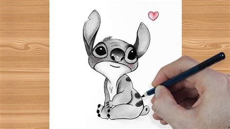 Stitch Pencil Drawing