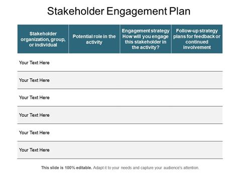 Stakeholder Engagement Plan | Graphics Presentation | Background for PowerPoint | PPT Designs ...