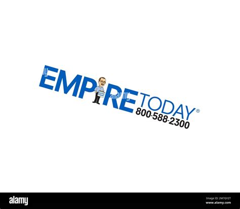 Empire Today, Rotated Logo, White Background B Stock Photo - Alamy