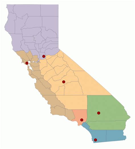 Map California Prisons – Topographic Map of Usa with States