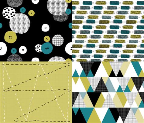 Sewing notions fabric - oohoo - Spoonflower