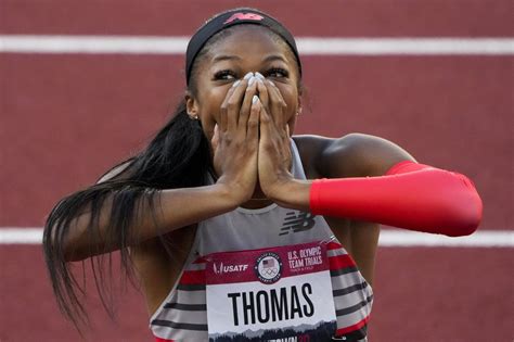 Olympics 2021: Florence’s Gabby Thomas sets trials record in 200, makes Olympic team - masslive.com