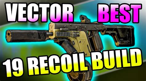 TARKOV VECTOR BEST LOW RECOIL GUN IN EFT 12.9 (Escape From Tarkov Best ...