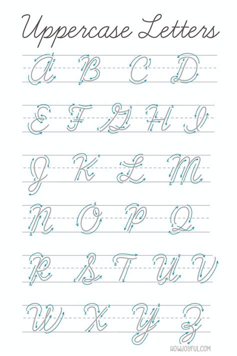 Cursive Generator - Visualize Cursive | Learn with HowJoyful