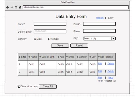 html - User inputs to Dynamic Table using Javascript - Stack Overflow