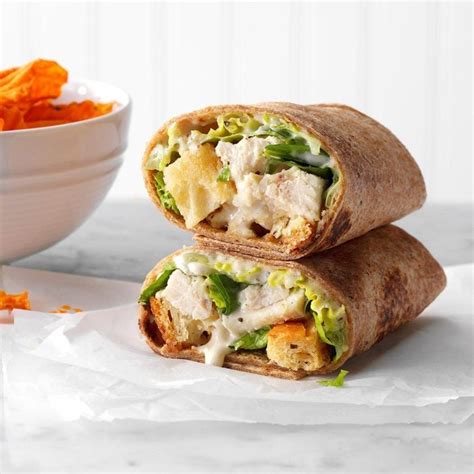 Chicken Caesar Wraps Recipe: How to Make It