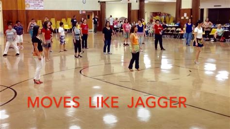 Slike: Move Like Jagger Line Dance Demo