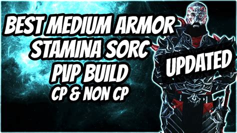 ESO - Best Medium Armor Stamina Sorcerer PvP Build Cp & Non CP (Updated ...