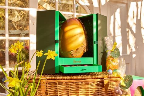 A Peacock Theme for Harrods Chocolate Hall This Easter - The Luxury Editor