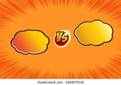 Versus Letter Background Cartoon Retro Design Stock Vector (Royalty Free) 1034075518 | Shutterstock