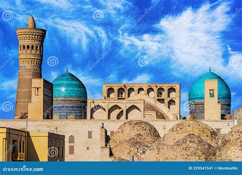 Architecture of Historic Centre of Bukhara Uzbekistan Stock Image - Image of uzbekistan, central ...