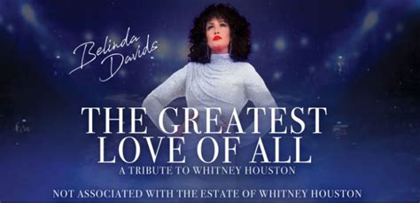 Whitney Houston tribute show coming to Evans Jan. 16th & 17th