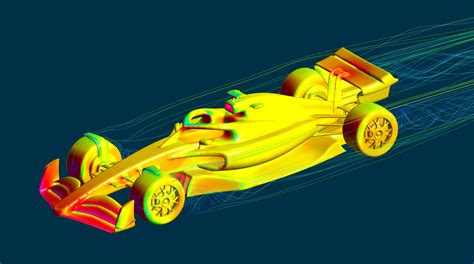 F1 2021 Aerodynamics | CFD Simulation | CFD Simulations | FetchCFD