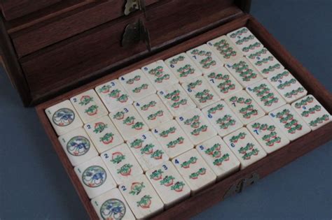 Antique Ivory Mahjong Sets For Sale - Antique Poster