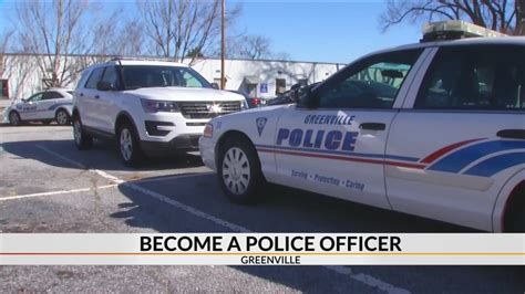 Greenville Police Department announces new officer position openings