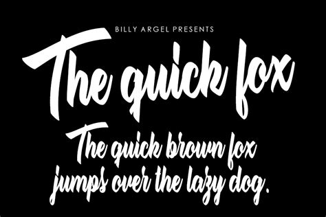 Download The quick fox font | fontsme.com