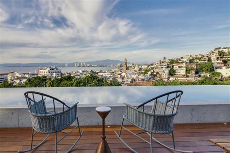 Old Town Puerto Vallarta Landscape View Editorial Stock Image - Image ...