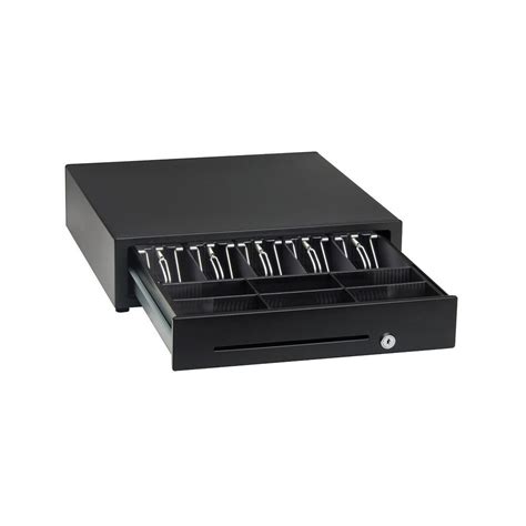 POSLab Heavy Duty POS Cash Drawer w/ Removable Cash Tray and Key Lock - Walmart.com - Walmart.com