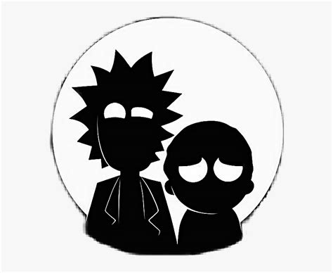 #freetoedit #cute #rick #morty #rickandmorty #wallpaper - Black And ...