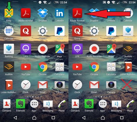 How to prevent android from automatically rearranging home screen icons ...