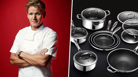 Chef Gordon Ramsay cooks with these pans in his kitchen | Homes & Gardens