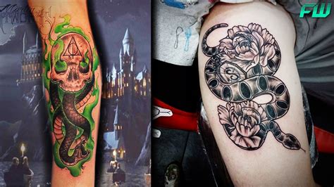 10 Harry Potter Dark Arts Tattoos That Fans Are Definitely Gonna Love