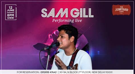 Sam Gill Performing Live