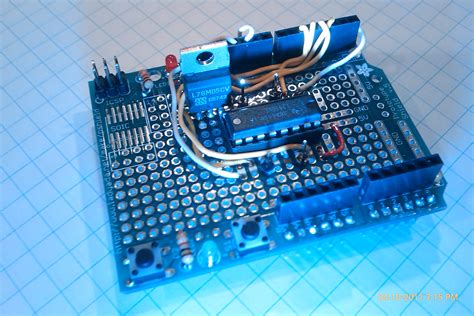 Arduino Motor Controller Using an L293D Chip : basbrun.com