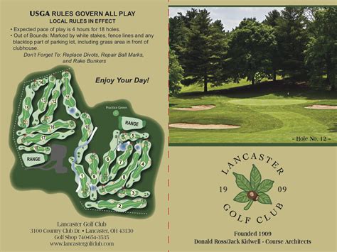 Lancaster Golf Club, Lancaster, Ohio - Golf course information and reviews.