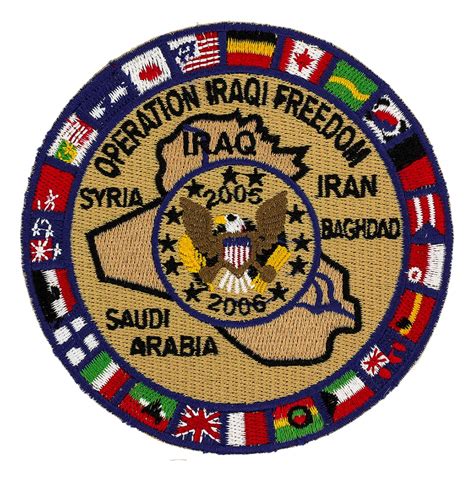 Operation Iraqi Freedom - Enduring Freedom Patches | Flying Tigers Surplus