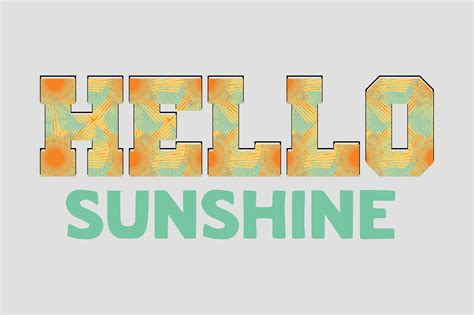 Hello Sunshine Graphic by Design Bundle · Creative Fabrica