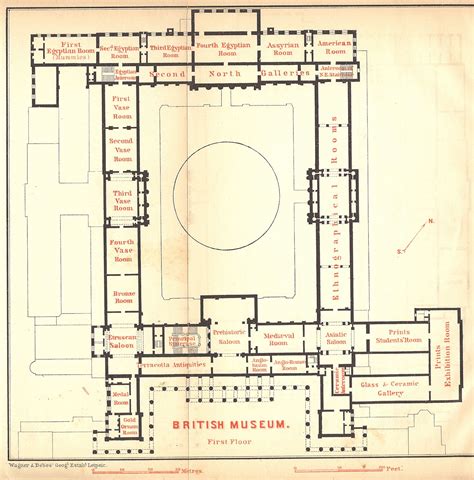 mappa moo'di - moo de flâneur's map collection: Collection: Plan of British Museum 1894