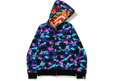 BAPE x Kid Cudi Tiger Full Zip Hoodie Multi - SS21