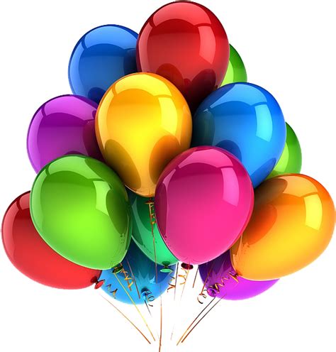Party Balloons Free PNG Image | PNG Arts